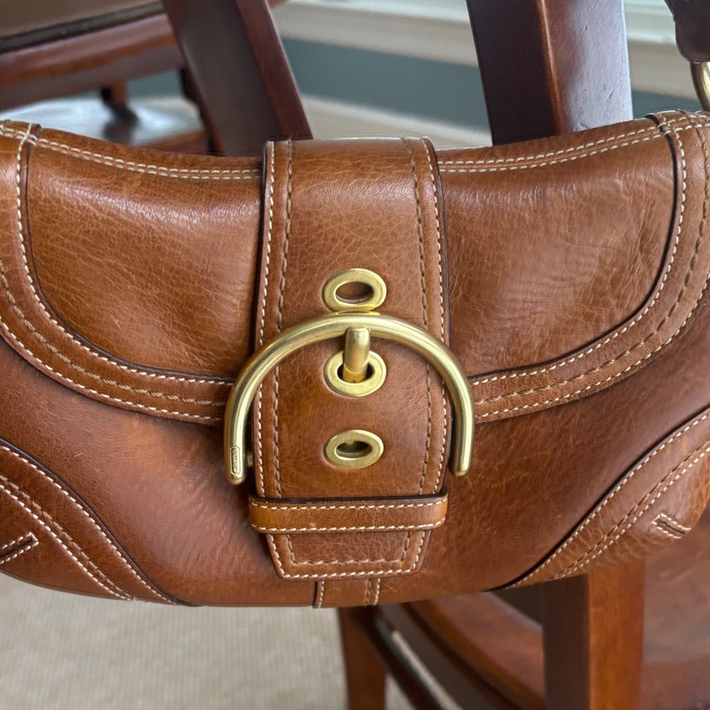 RARE!!! Vintage Coach Y2K 10317 Braided SoHo Bag with Solid Brass Hardware - Picture 14 of 14